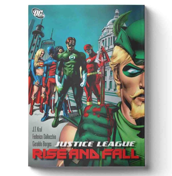 کمیک justice league rise and fall (جلد سخت)