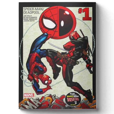 کمیک Deadpool spiderman