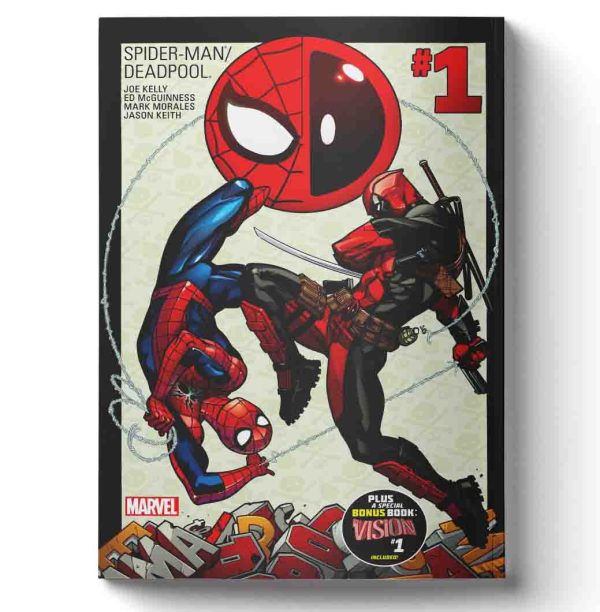 کمیک Deadpool spiderman