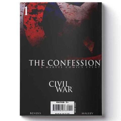 کمیک civil war: the confession