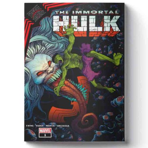 کمیک immortal hulk: king in black
