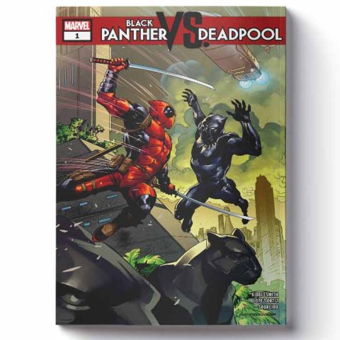 کمیک deadpool vs black panther