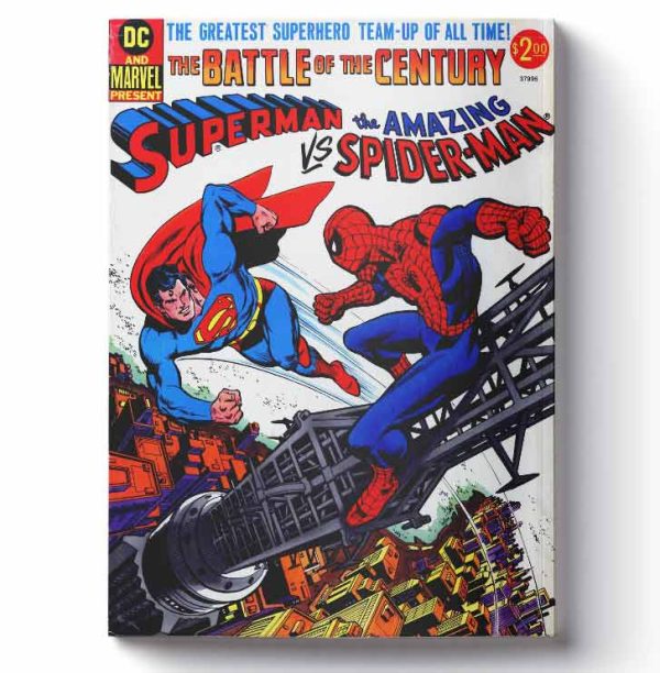 کمیک superman vs amazing spiderman