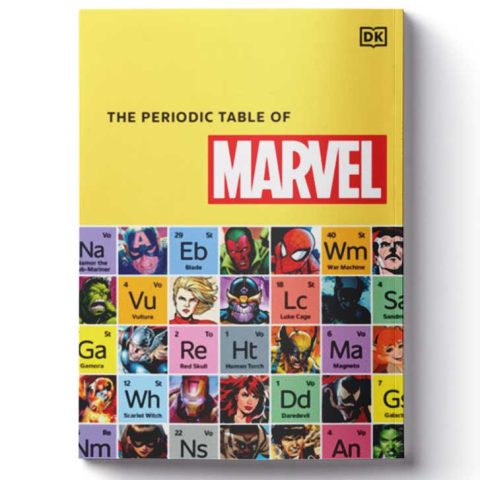 آرت بوک the periodic table marvel