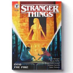 کمیک stranger things into the fire